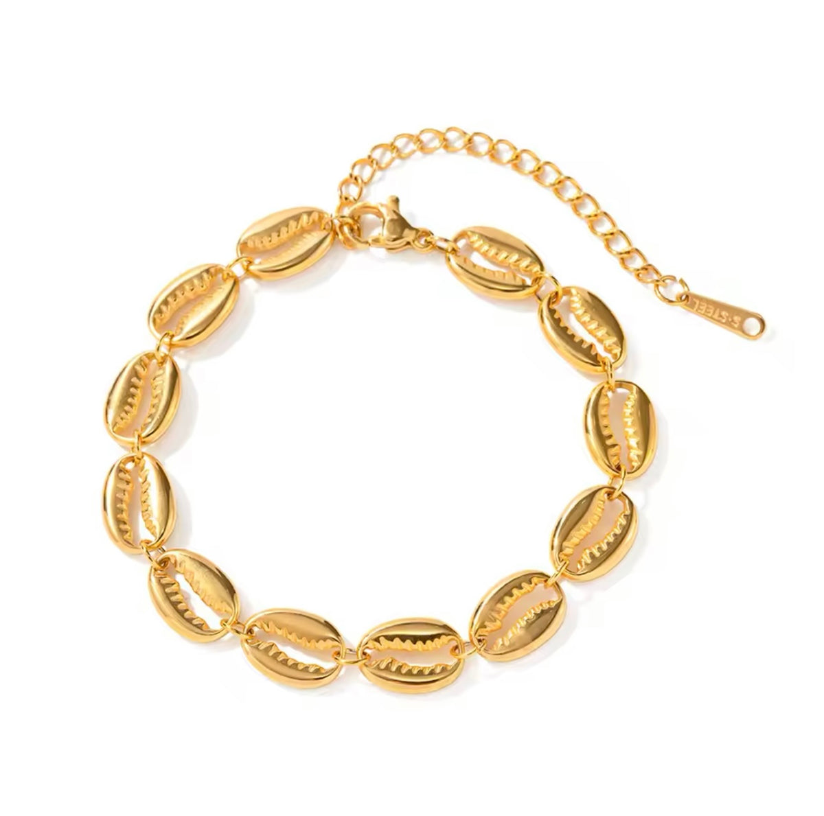 Golden Shell Bracelet