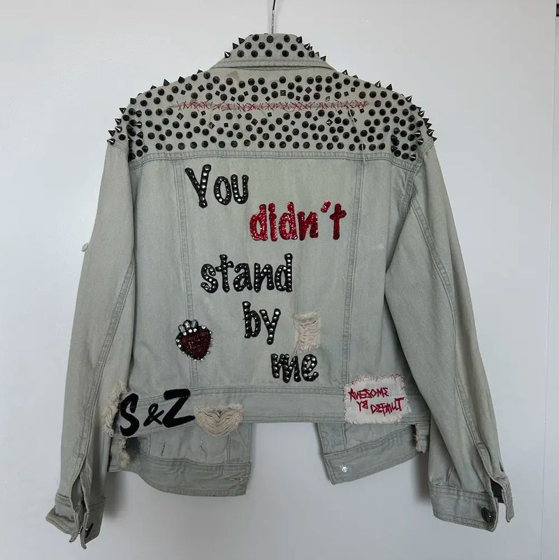 You Didn't Stand By Me The Clash Rocker Jacket